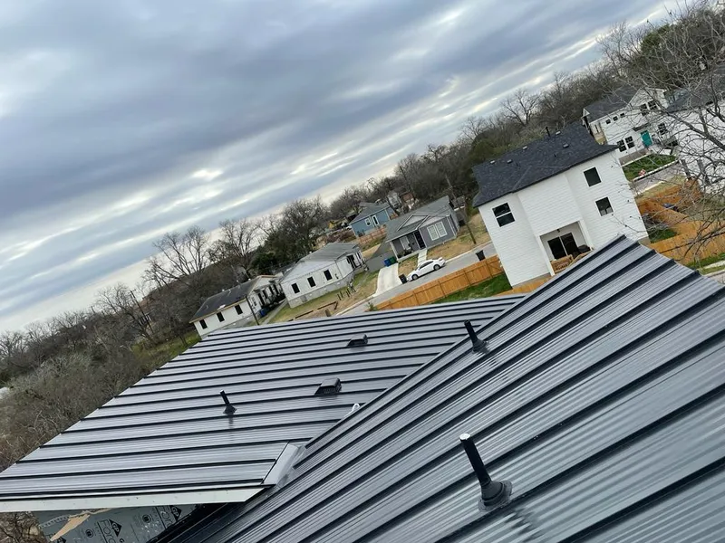 Standing seam metal roof panels with vents for Skylight Repair in Holtville